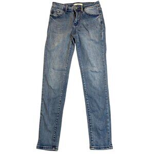 KanCan Women's Jeans 27 Denim Skinny Light Wash Stretch Cotton Blend